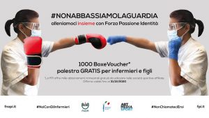 La boxe italiana ringrazia gli infermieri e le infermiere